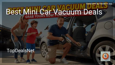 8 Best Mini Car Vacuum Deals in 2026