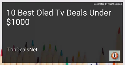 10 Best OLED TV Deals Under $1000 in 2026