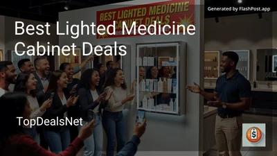 9 Best Lighted Medicine Cabinet Deals in 2026
