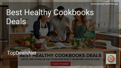 9 Best Healthy Cookbooks Deals in 2026