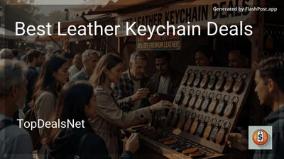 6 Best Leather Keychain Deals in 2026