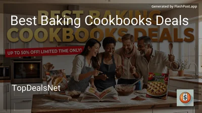 9 Best Baking Cookbooks Deals in 2026