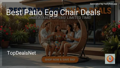6 Best Patio Egg Chair Deals in 2026