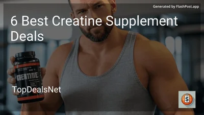 6 Best Creatine Supplement Deals in 2026