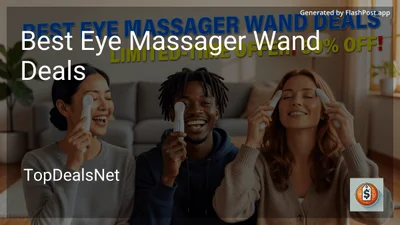 8 Best Eye Massager Wand Deals in 2026