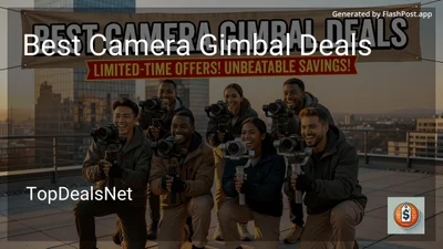 7 Best Camera Gimbal Deals in 2026