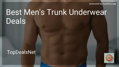 8 Best Men's Trunk Underwear Deals in 2026