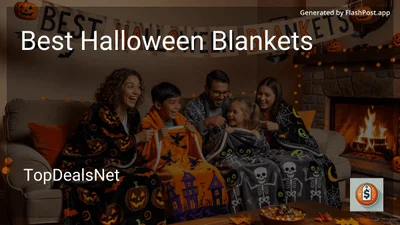 9 Best Halloween Blankets in 2026