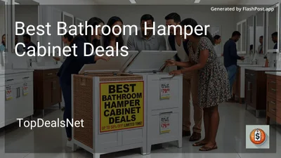 8 Best Bathroom Hamper Cabinet Deals in 2026