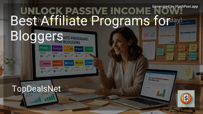 7 Best Affiliate Programs for Bloggers in 2026