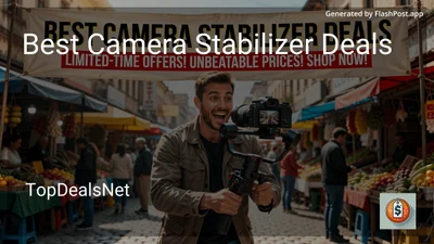 8 Best Camera Stabilizer Deals in 2026