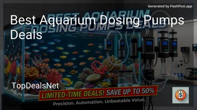 8 Best Aquarium Dosing Pumps Deals in 2026