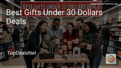 9 Best Gifts Under 30 Dollars Deals in 2026