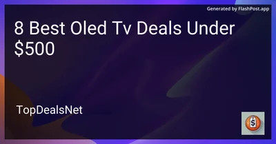 6 Best OLED TV Deals Under $500 in 2026