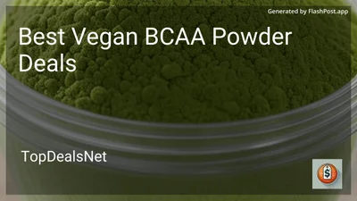 9 Best Vegan BCAA Powder Deals in 2026