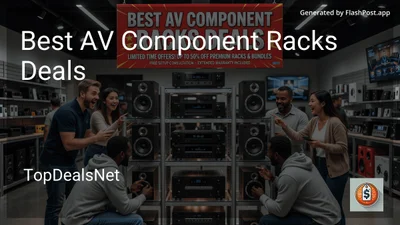 8 Best AV Component Racks Deals in 2026