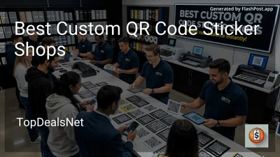 6 Best Custom QR Code Sticker Shops in 2026