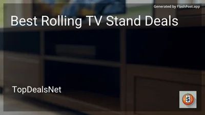 10 Best Rolling TV Stand Deals in 2026