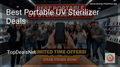6 Best Portable UV Sterilizer Deals in 2026