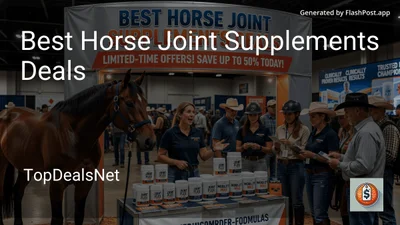 9 Best Horse Joint Supplements Deals in 2026