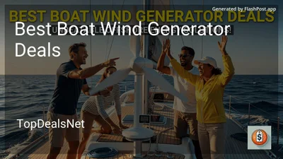6 Best Boat Wind Generator Deals in 2026