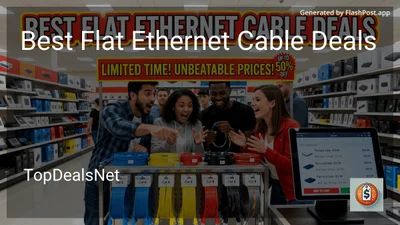 6 Best Flat Ethernet Cable Deals in 2026