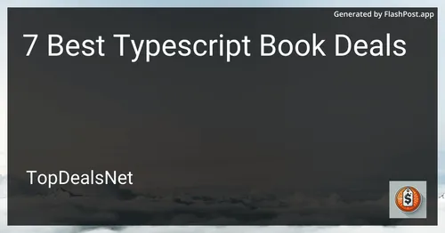 7 Best Typescript Book Deals in 2025 image
