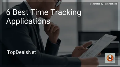 6 Best Time Tracking Applications in 2025 image