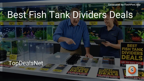 0 Best Fish Tank Dividers Deals in 2026 image