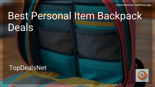 8 Best Personal Item Backpack Deals in 2026 image