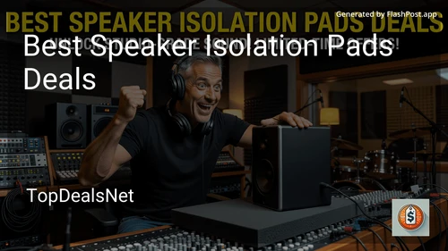 10 Best Speaker Isolation Pads Deals in 2026 image