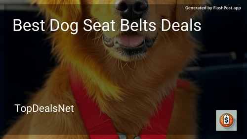 10 Best Dog Seat Belts Deals in 2025 image