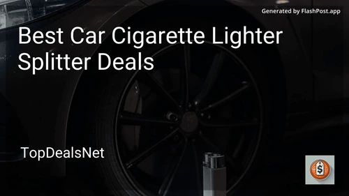 6 Best Car Cigarette Lighter Splitter Deals in 2026 image