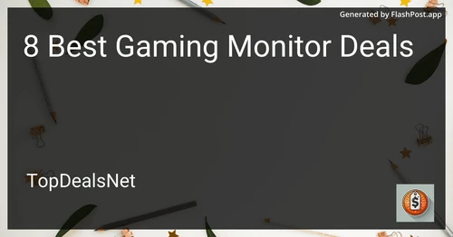 8 Best Gaming Monitor Deals in 2025 image