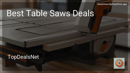 8 Best Table Saws Deals in 2025 image
