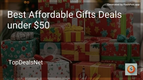 6 Best Affordable Gifts Deals under $50 in 2025 image