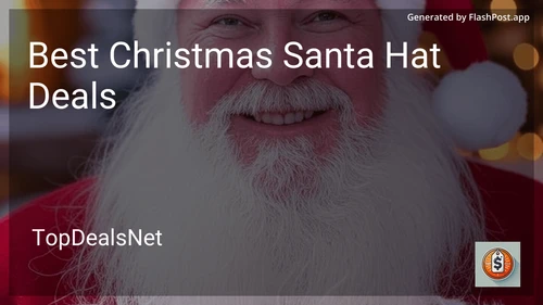 10 Best Christmas Santa Hat Deals in 2025 image