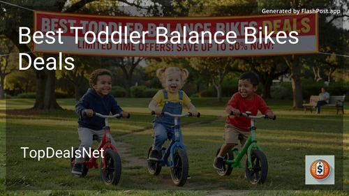 7 Best Toddler Balance Bikes Deals in 2026 image