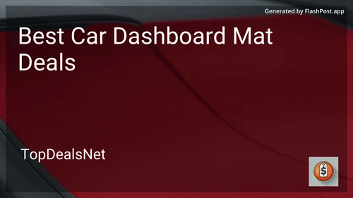10 Best Car Dashboard Mat Deals in 2026 preview