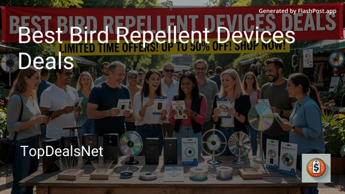 8 Best Bird Repellent Devices Deals in 2026 image