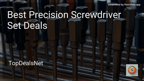 9 Best Precision Screwdriver Set Deals in 2026 image