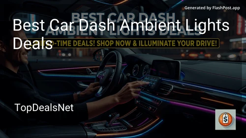 6 Best Car Dash Ambient Lights Deals in 2026 image