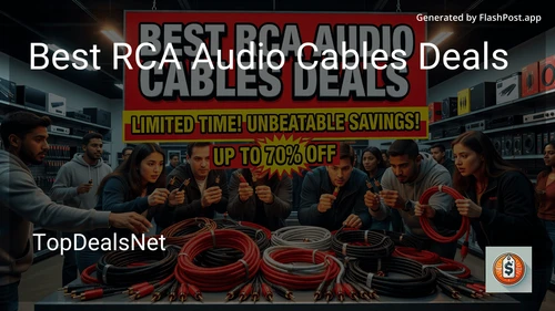 6 Best RCA Audio Cables Deals in 2026 image