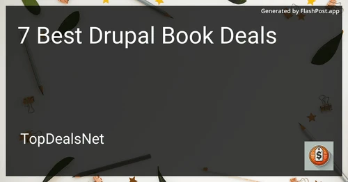7 Best Drupal Book Deals in 2025 image