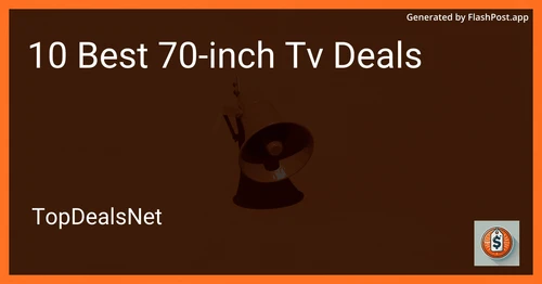 10 Best 70-inch TV Deals in 2025 preview