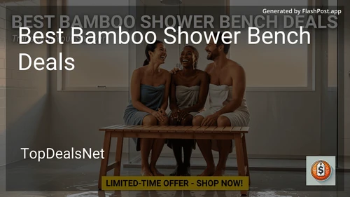 8 Best Bamboo Shower Bench Deals in 2026 image