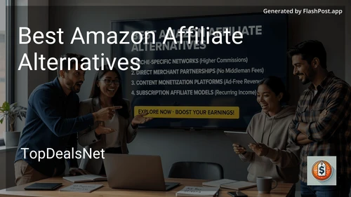 6 Best Amazon Affiliate Alternatives in 2026 image