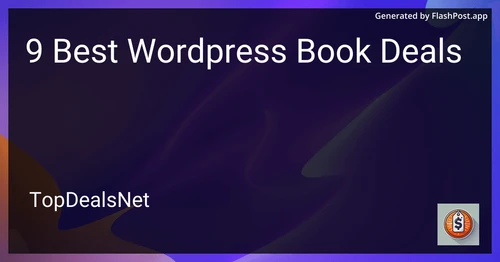 9 Best Wordpress Book Deals in 2025 image
