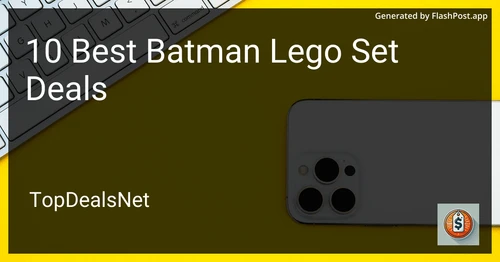 10 Best Batman Lego Set Deals in 2025 preview