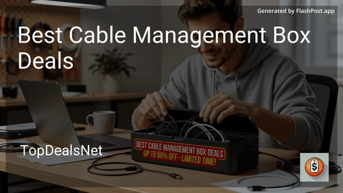 5 Best Cable Management Box Deals in 2026 image